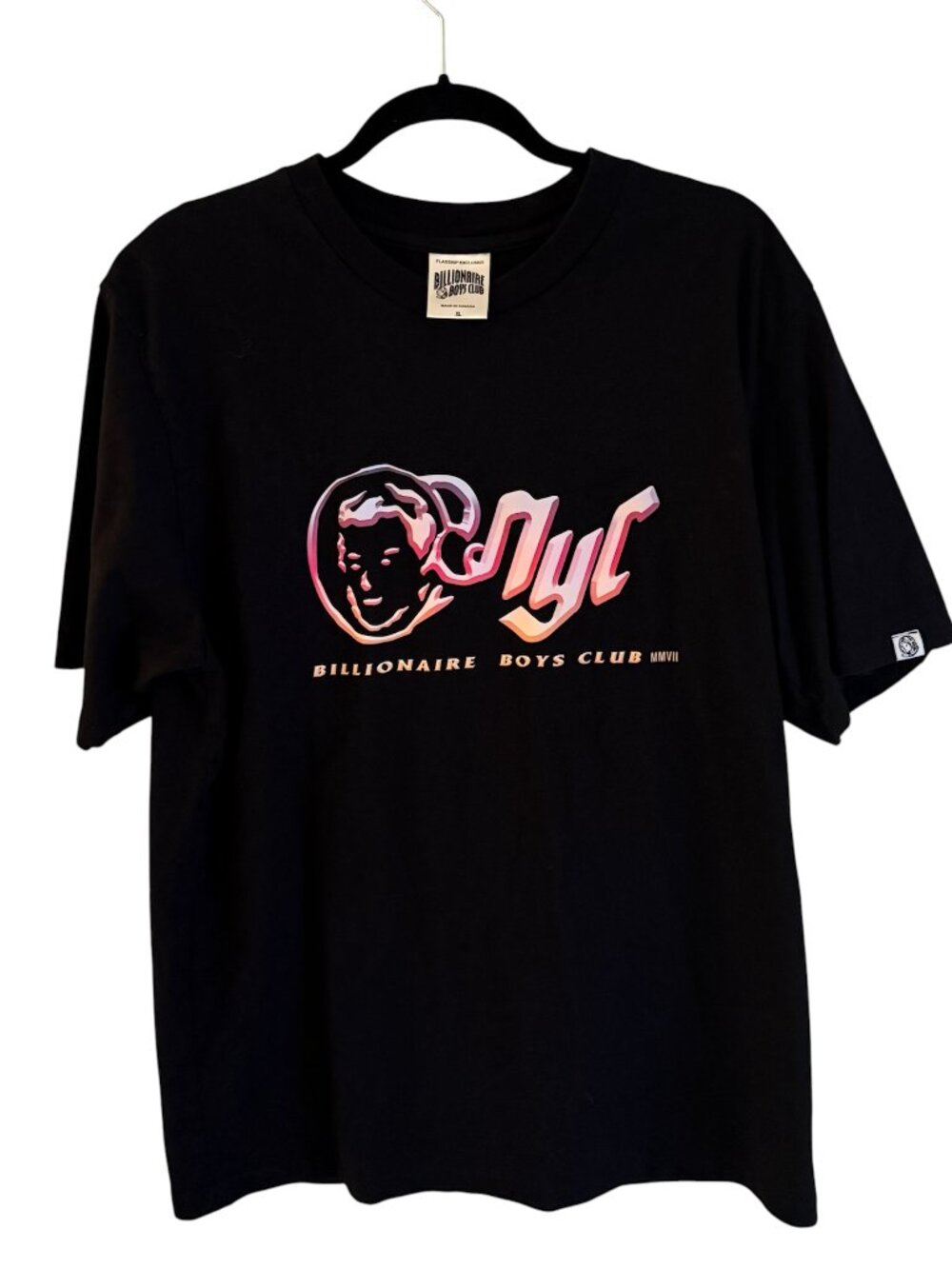 Billionaire Boys Club Black Short Sleeve NYC Flagship Exclusive XL Shirt